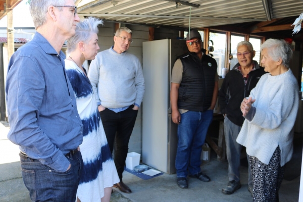  VISIT FROM TĀMAKI MAKAURAU RECOVERY TEAM